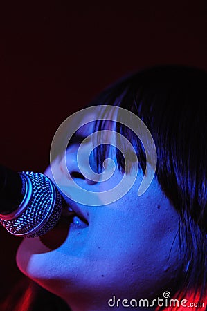 The Pains of Being Pure at Heart (band) perfoms at Sidecar stage Editorial Stock Photo