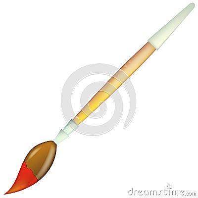 Paint brush Stock Photo