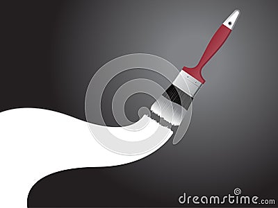 Paint Brush Vector Illustration