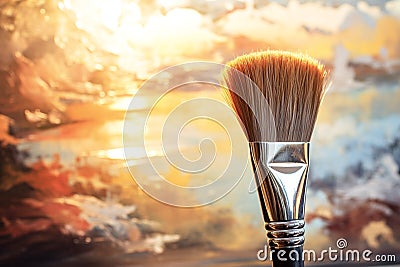 Paint brush, brush and paint, bristle Stock Photo