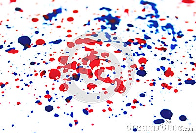 Paint ink inkblot color Stock Photo