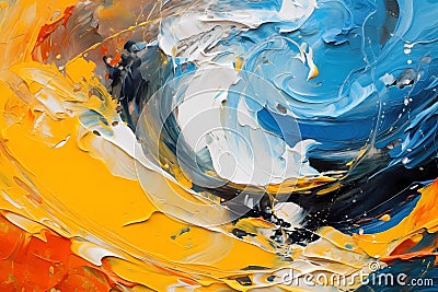 Paint, painting background with space for text or image, Generated ai, generative, ai Editorial Stock Photo