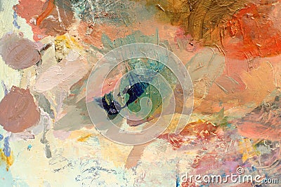 Paint palette background 2 Stock Photo