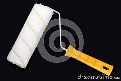 Paint roller Stock Photo