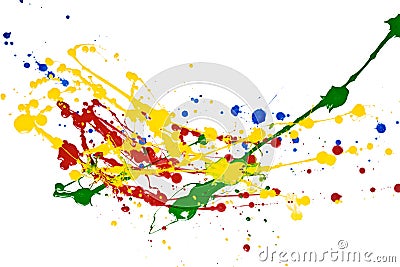 Paint Splash Stock Photo