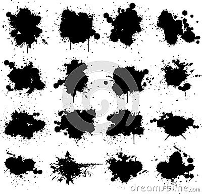 Paint splat Vector Illustration