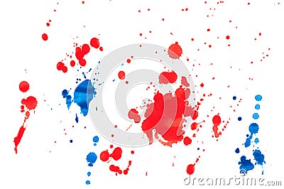 Paint splat Stock Photo