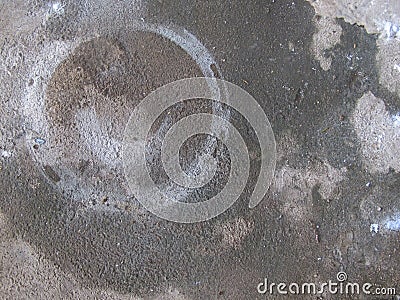 Paint Splat Texture on Grey Background Stock Photo