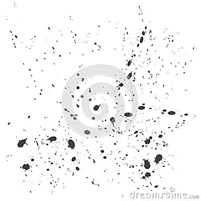 Paint splatter background. Vector illustration Vector Illustration