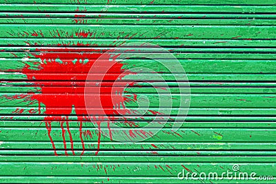 Paint splotch Stock Photo