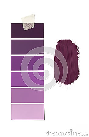 Paint Swatch Stock Photo