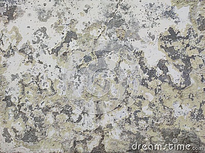 Abstract Dark Grunge wall texture background. Paint cracking off dark wall with rust underneath.distressed crackled texture. Stock Photo