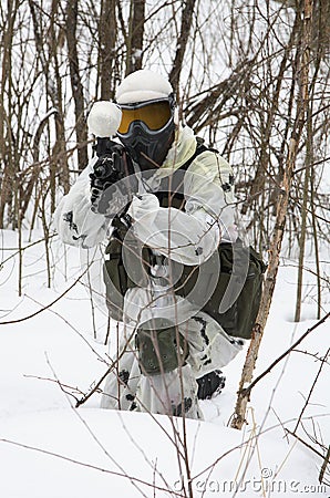 Paintball Stock Photo