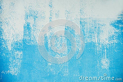 Painted blue Stock Photo