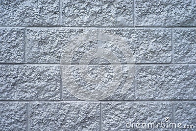 Painted masonry wall Stock Photo