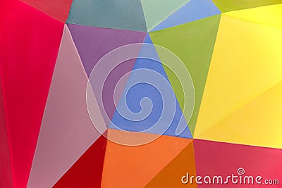 Painted multicolored background with geometric lines Stock Photo
