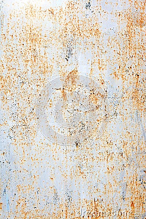 Painted rusty wall Stock Photo