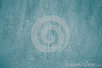 Painted surface of blue gray concrete wall in modern urban style. Card, banner with blank space. Scratched rough cement texture, p Stock Photo