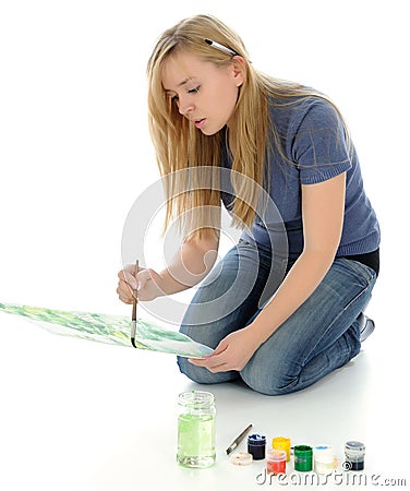 Painter Stock Photo