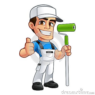 Painter Vector Illustration