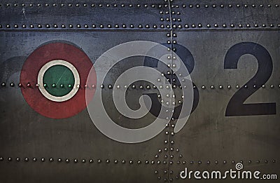 Painting canvas military texture Stock Photo