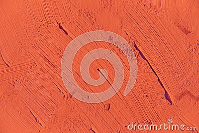 Painting close up of red flame pantone color Stock Photo