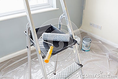 Painting and decorating Stock Photo