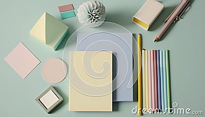 Paper Symphony Stock Photo