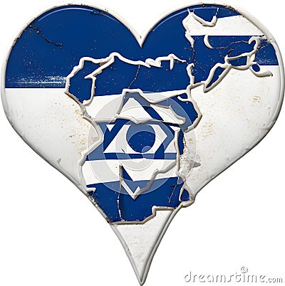 Safe Israel emblem design. AI-Generated. Stock Photo