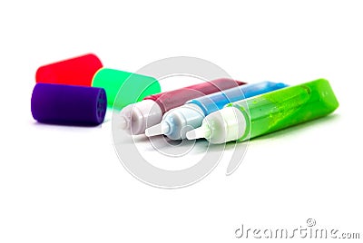 Paints Stock Photo