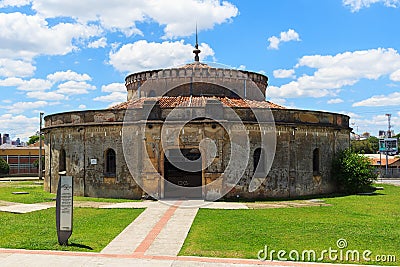 Paiol Theatre in Curitiba, Parana, Brazil Editorial Stock Photo