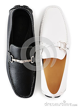 A pair of moccasins Stock Photo