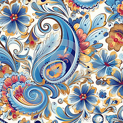 Paisley Designs background, design seamless pattern Stock Photo