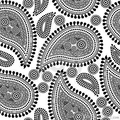 Paisley pattern Vector Illustration