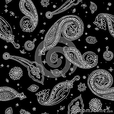 Paisley pattern Vector Illustration