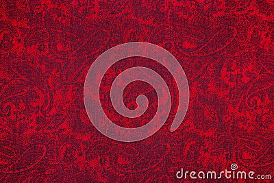 Paisley pattern textile Stock Photo