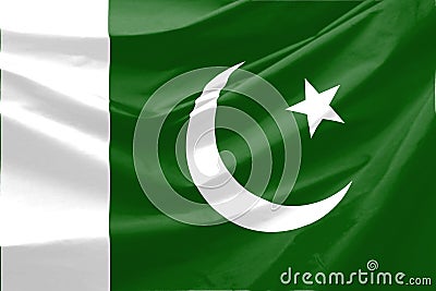 Pakistan Flag Stock Photo