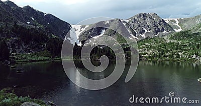 Pakistan: Quiet pool of a mountain river Stock Photo