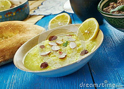 Pakistani Palatable Kheer Stock Photo