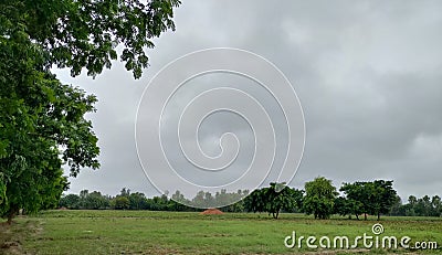 Pakistani village rural areas of Pakistan Stock Photo