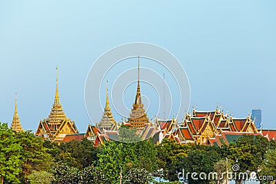 The palace is bangkok landmark , Thailand Stock Photo