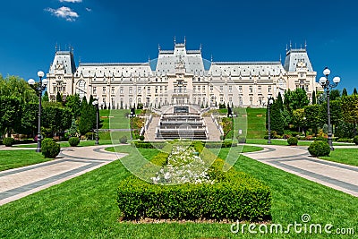 Palace of Culture in Iasi, Romania Stock Photo