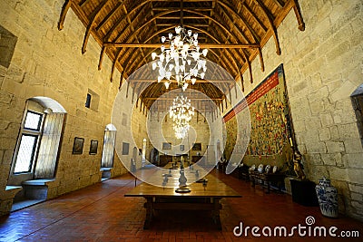 Palace of the Dukes of Braganza, Guimaraes, Portugal Stock Photo