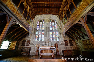 Palace of the Dukes of Braganza, Guimaraes, Portugal Stock Photo