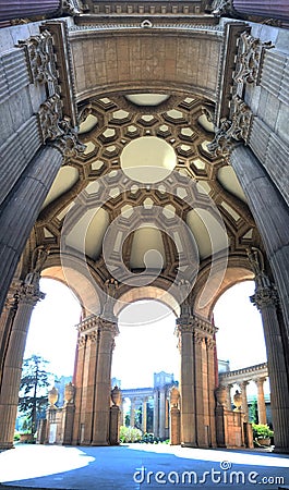 Palace of Fine Arts, San Francisco, USA Stock Photo