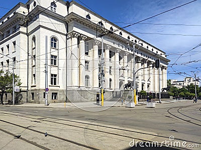 Palace Of Justice Sofia Court House in city of Sofia, Bulgaria Editorial Stock Photo