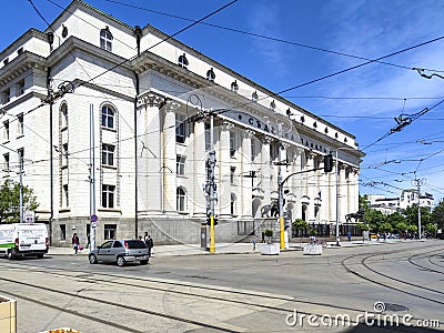 Palace Of Justice Sofia Court House in city of Sofia, Bulgaria Editorial Stock Photo