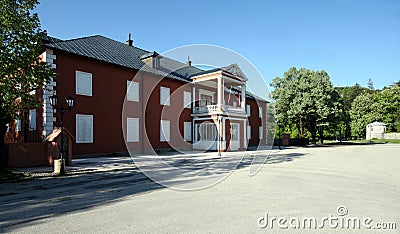 Palace of king Nikola I - Cetinje Stock Photo