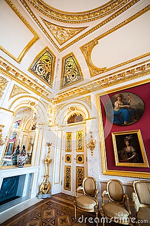 Palace Lazienki Editorial Stock Photo