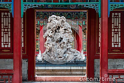 Palace Museum in Beijing Editorial Stock Photo